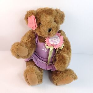 Rare Retired Vermont Teddy Bear 15 In. Prettiest Mom Ever Bear (Personalized)